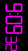 7 Schermata Digital Clock Seconds