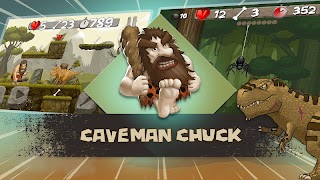 برنامه‌نما Caveman Chuck عکس از صفحه
