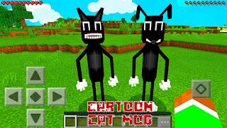 برنامه‌نما Cartoon Cat Mod Minecraft عکس از صفحه