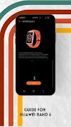 Guide for Huawei Band 6 captura de pantalla 2