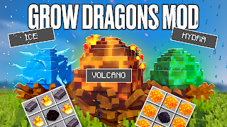 Dragons Mod for Minecraft 2024 ポスター