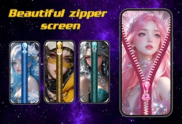 拉鍊鎖屏 截圖 7