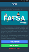 FAFSA App 2023 poster