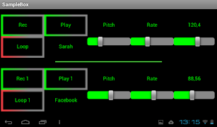 Sample Box syot layar 7