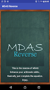 MDAS Reverse Poster