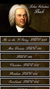 Bach muzyki klasycznej plakat