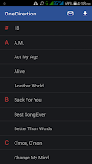 1D Lyrics 截圖 1