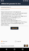برنامه‌نما Affiliate link generator for A عکس از صفحه