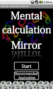 Mental calculation Mirror Plakat