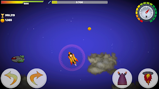 Into Space - Rocket Racing screenshot 1