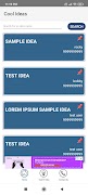 برنامه‌نما Cool Ideas عکس از صفحه