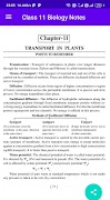 Class 11 Biology Notes 截圖 2
