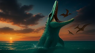 Talking Mosasaurus Deep Age poster