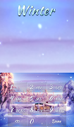 Winter Live Wallpaper Theme HD Ekran Görüntüsü 4
