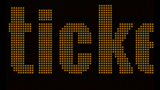 1 Schermata LED Ticker