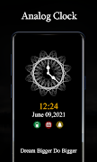 Stylish Clock on Screen Amoled screenshot 7