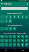 Math Input ảnh chụp màn hình 1