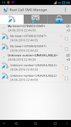 Root Call SMS Manager اسکرین شاٹ 5