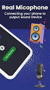 برنامه‌نما Live Bluetooth Microphone App عکس از صفحه