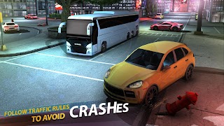 Car Driving School Modern City 2021 پوسٹر