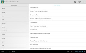 English Verbs Reference screenshot 3