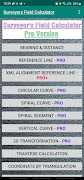Survey Calculator Pro syot layar 1