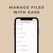 File manager ภาพหน้าจอ 1
