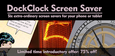 DockClock Screen Saver penulis hantaran