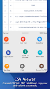 CSV Viewer: CSV File Reader 스크린샷 3