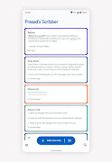 Scribber - Notes App 포스터