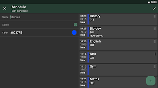 Timetable screenshot 7