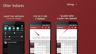 Calculator square root syot layar 2