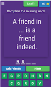 Proverbs and Sayings - Quiz captura de pantalla 4