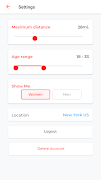 برنامه‌نما Dating App Clone عکس از صفحه