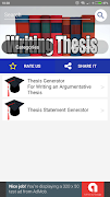 Thesis Examples スクリーンショット 4