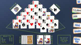 Crystal Pyramid Solitaire โปสเตอร์