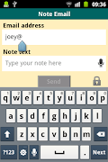 Note Email स्क्रीनशॉट 1