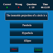 Engineering drawing MCQ Screenshot 6