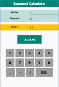 Exponentenrechner Plakat