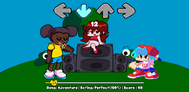 Scary Amanda FNF Horror mod 截图 2