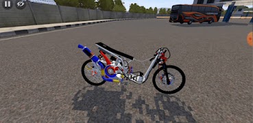 برنامه‌نما Bussid Motor Drag Satria Race عکس از صفحه