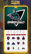 FF Logo Maker - Create Gaming & Esport Logo maker ภาพหน้าจอ 1