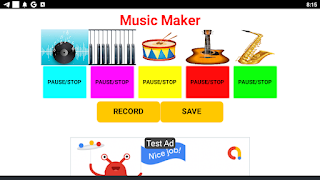 Poster Mini Music Maker