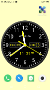 Analog Clock Widget Plus-7 스크린샷 5