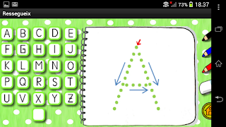 برنامه‌نما Writing letters عکس از صفحه