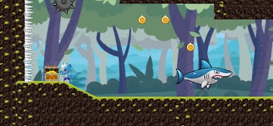 Blue Battle Adventure скриншот 3