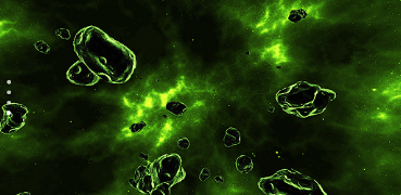 Gyro Space Particles Wallpaper syot layar 2