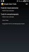 پوستر Simple Astronomy Tools
