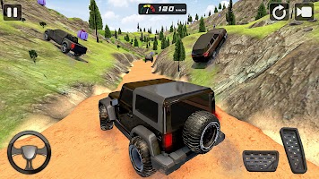 Offroad Jeep Driving Car Games screenshot 7