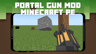 Portal Gun Mod for Minecraft syot layar 2